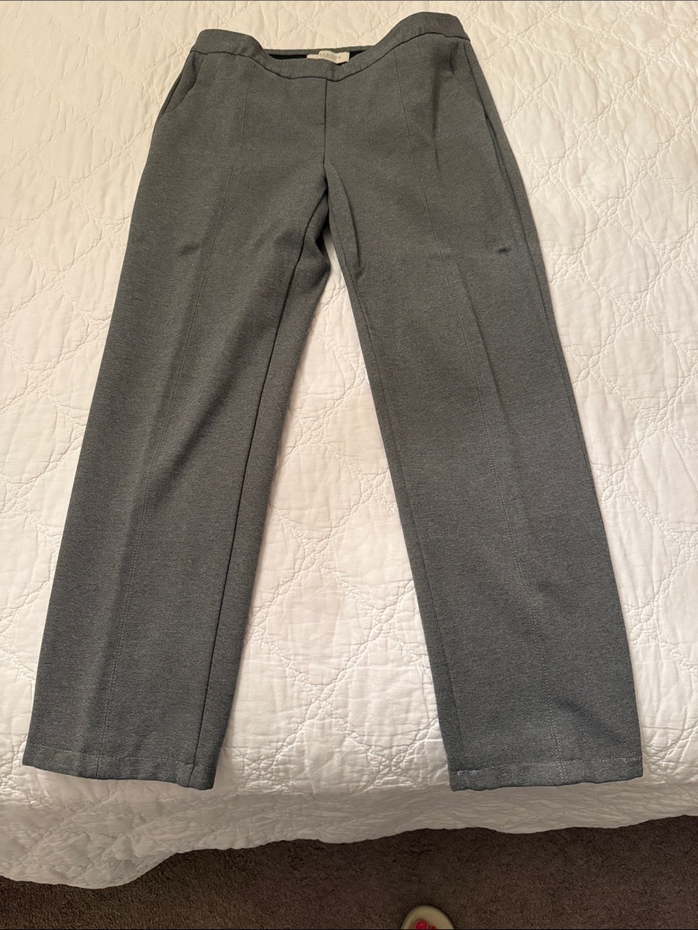 Talbots Ladies Gray Dress Pants - Classic Tailored Fit